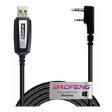 Cable De Programación Mirkit Baofeng Para Radios -negro