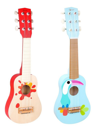 Guitarra De Madera Criolla Ukelele Infantil Classic World