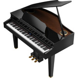 Piano Digital Tipo 1/4 Cola Roland Gp607 Negro Pulido 