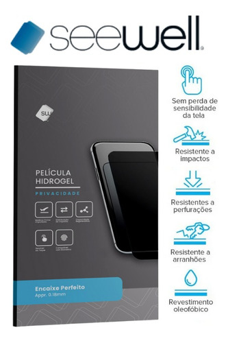 Película Privacidade Hydrogel Para Motorola Moto G Séries