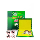 Pack X 10 Placa Trampa Adhesiva Atrapa Ratas Ratones