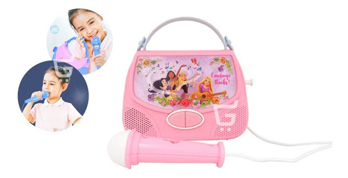 Parlante Musical Mp3 Juego Para Niñas Karaoke Portatil      