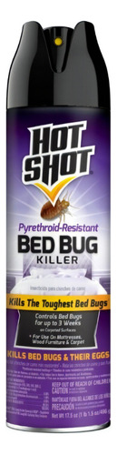 Hot Shot Bed Bug Flea Mata Chinches Pulgas 496gr 17oz