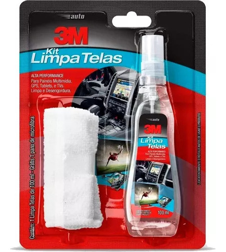 Limpa Tela 3m P/ Celular Notebook Tablet Tv C/ Microfibra