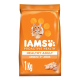 Iams Alimento Seco Para Gato Adulto Sabor Pollo 1kg