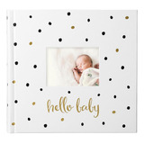 Álbum De Fotos De Hello Baby, Recuerdo De Libro De Bebé Para