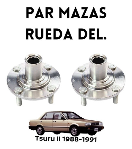 Kit Mazas Delanteras Tsuru Ii 1990