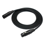 Cable Kirlin Para Micrófono 6 Mts Profesional, Mpc-470pb Bk