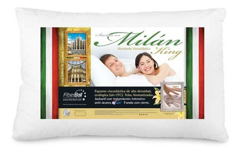 Almohada Inteligente Fiberball Milan King