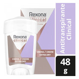 Rexona Clinical Desodorante En Crema Extra Dry 48gr