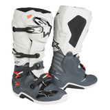 Botas Alpinestars Tech 7 Grey Motocross Atv Marelli