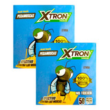 Caja Pega Moscas Con 50 Pzas Xtron Premium 2 Pzas