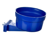 Caneca Strong Comedouro Papagaio 500ml Azul Pote De Comida