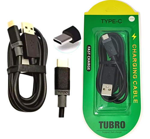 Kit 10 Cabos Usb De Dados Turbo Celular Tipo C  Atacado 