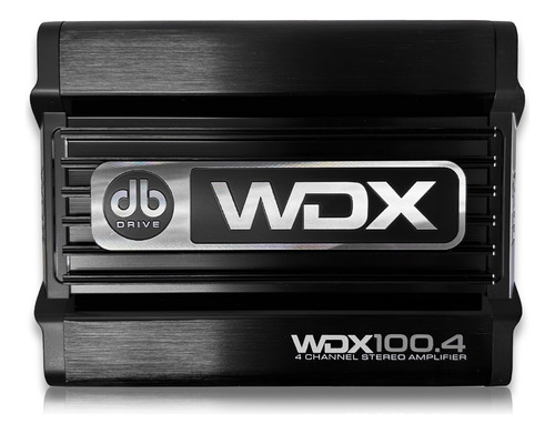 Amplificador Mini 4 Canales Db Drive Wdx100.4 600w Clase D