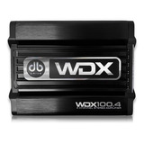 Amplificador Mini 4 Canales Db Drive Wdx100.4 600w Clase D