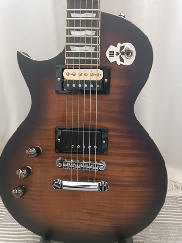 Guitarra Canhota  Esp Ltd Ec256 Com Muitos Upgrades 