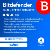Bitdefender Small Office Security - 50 Dispositivos - 1 Año 