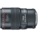 Lente Canon Ef, 100mm F/2.8l Macro Is Usm, Color Negro 