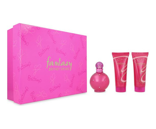 Set Fantasy Britney Spears 3pz 100ml Edp Spray - Mujer