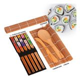 Kit De Sushi 14 Pcs/sushi Maker Con Palillos Chinos Y Estera