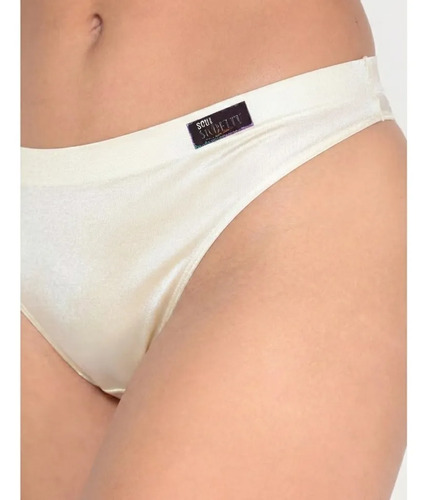 5 Tangas Ropa Sexy Body Siluette Modelo 2536 Bambú Algodón