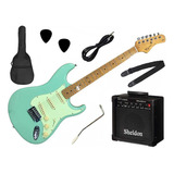 Kit Guitarra Tagima Tg 530 + Amp Sheldon Gt1200 - Nf E Gtia