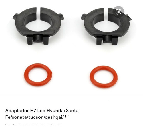 Adaptador H7 Xenon Creeled Hyundai Santafe Genesis Veloster  Foto 4