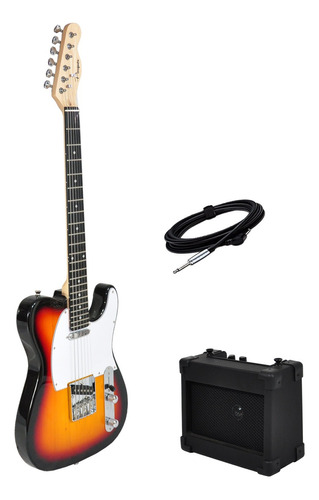 Guitarra Electrica Tipo Telecaster Amplificador 5w Garantia 