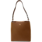 Bolso Tipo Bombonera Tory Burch Emerson De Piel Saffiano Par