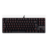 Teclado Mecânico Gamer Oex Vulcan Tc603, Switch Outemu Blue