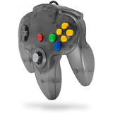 Control Para Nintendo N64 Marca Teknogame Negro/humo