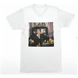 Playera Scarface Hombre Estampada Algodón