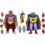 Boneco Tartarugas Ninjas Neca Bebop E Rocksteady Figure Tmnt