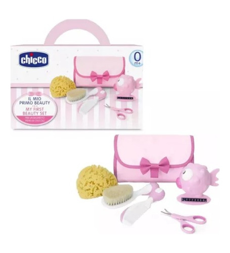 Kit De Higiene E Cuidados Para Bebê Girl (0m+) - Chicco