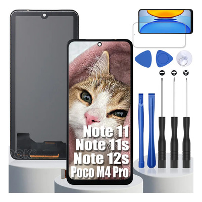 Pantalla para Xiaomi Redmi Note 11\u002F11s 4G Display Xiaomi Redmi Note 12s Pantalla Táctil LCD Para Celular Xiaomi Poco M4 Pro Pantalla Reparar Tft Incell Repuesto de Pantalla Negro | MercadoLibre