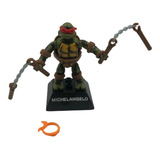  Tortugas Ninja Turtles Miguel Angel Nick Mega Construx 5cm