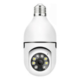 Câmera De Segurança Wifi Ip Smart Lampada E27 Inteligente.