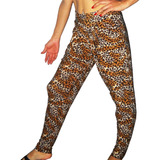 Babucha Pantalon Animal Print Seda Fria Comodo Fresco