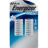 Energizer Ultimate - Paquete De 18 Pilas De Litio Aaa