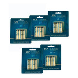 Combo 5 Blister - 20 Pilas Aaa Recargables Scp 1100 Mah