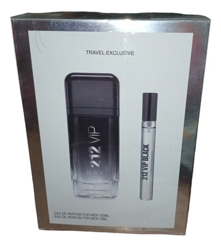 212 Vip Black 100 Ml + 10 Ml Edp