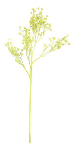 Flor Gypsophila Vara Verde Artificial 65cm Calidad Premium