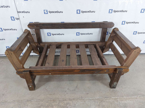 Futon Chico De Madera Usado Oferta