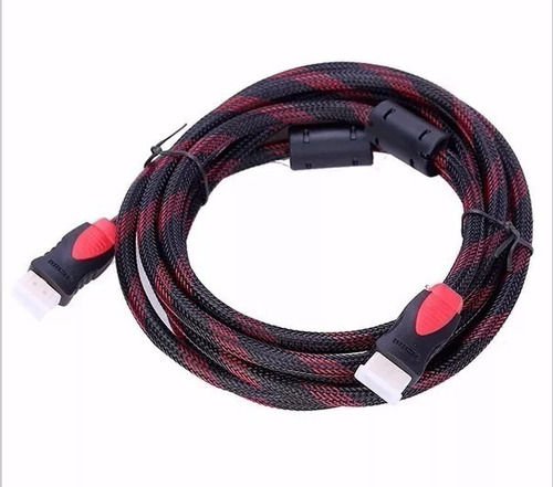 Cable Hdmi 5mts - V1.4b 4k 1080p Fullhd 3d C/ Filtro Mallado