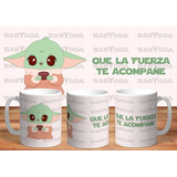 Taza - Tazón De Ceramica Sublimada Star Wars: Baby Yoda