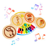 Teclado Musical Para Bebes, Piano De Madera Para Ninos, Jueg