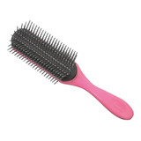 Alfileres Denman D4 9-row Styler Rosa / Plata