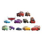 Cars 12 Pack De Figuras De Coroplast