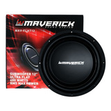 Subwoofer 12 Pulgadas Maverick Ultra Flat 400w Max Power